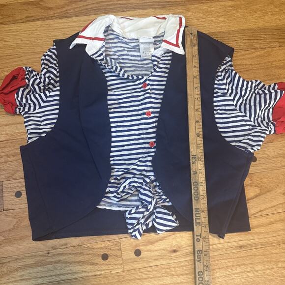 Stranger Things Scoops Ahoy Spirit Costume Top Adult XL - Picture 5 of 7